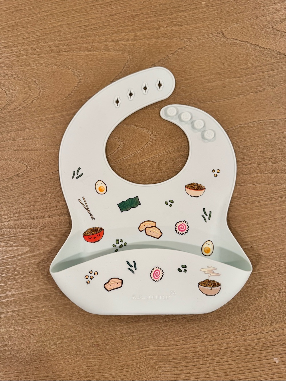 LouLou Lollipop // Ramen Silicone Baby Bib